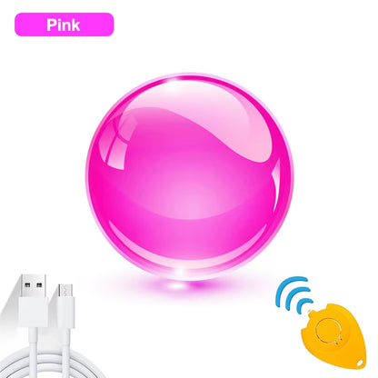 LED Light up Flying Ball Boomerang - Magic Fly Nova Orb Hover Spinner Fidget Toy for Children Family Fun Gift