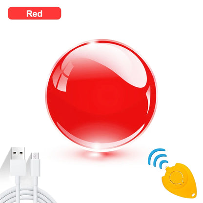 LED Light up Flying Ball Boomerang - Magic Fly Nova Orb Hover Spinner Fidget Toy for Children Family Fun Gift